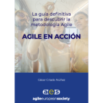 PORTADA LIBRO "AGILE EN ACCIÓN" -AES